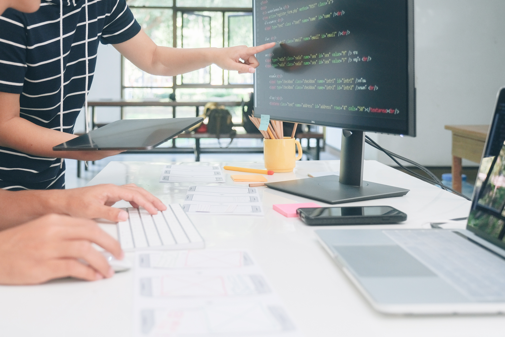 사무실 내부사진